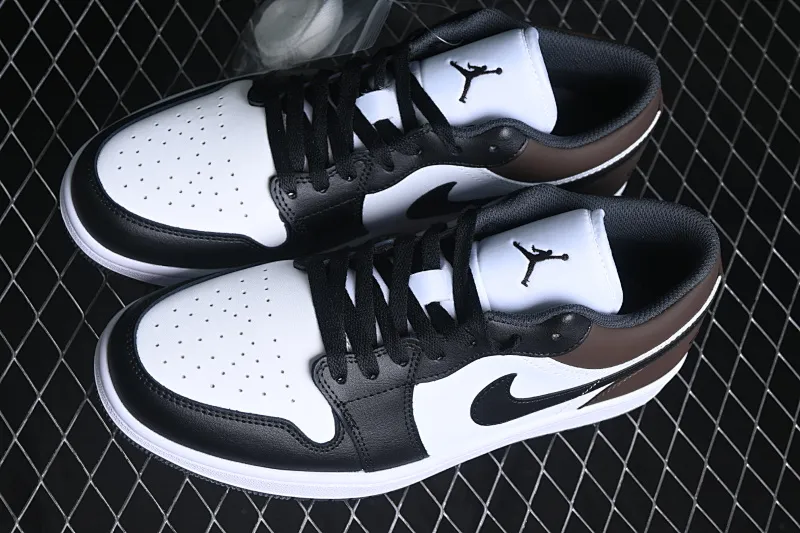 All categories Air Jordan Jordan series basketball shoes Air Jordan 1 Low Air Jordan 1 Low AJ1 Joe 1 black brown cultural low-top casual sneakers 553558-152
